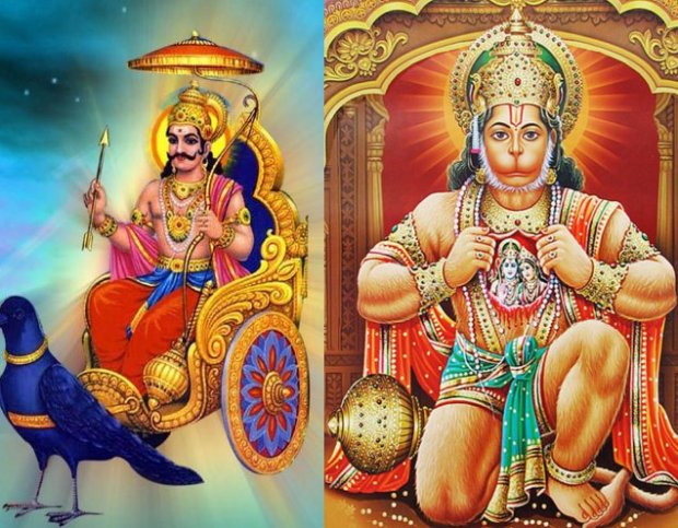 Lord-Shani-and-Hanuman